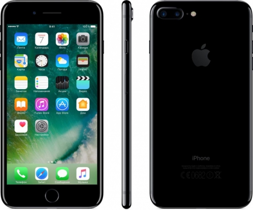 Apple iPhone 7 Plus 128GB Jet Black (чёрный оникс)