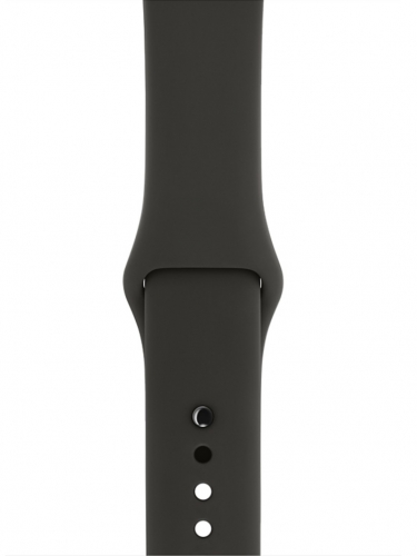 Apple Watch Series 3 42мм, корпус из алюминия цвета «серый космос», спортивный ремешок серого цвета (MR362)