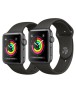 Apple Watch Series 3 42мм, корпус из алюминия цвета «серый космос», спортивный ремешок серого цвета (MR362)