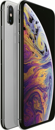 Смартфон Apple iPhone XS Max 64GB (серебристый) 2 sim xm-64s-2sim