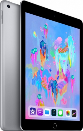 Планшет Apple iPad 9.7'' (2018) 128 Gb Wi-Fi [MR7J2] space gray (серый космос)